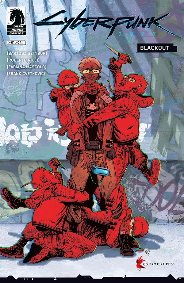 Cover for Cyberpunk 2077: Blackout #1 (Max Fiumara Variant Cover) (3008-882)