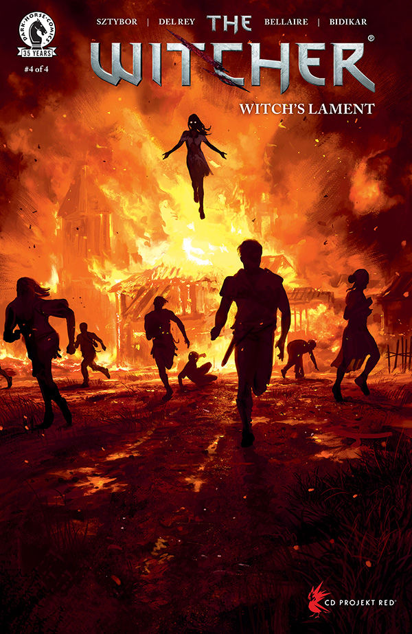 Cover for The Witcher: Witch's Lament #4 (Stefan Koidl Variant Cover) (3008-889)