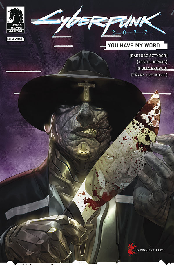 Cover for Cyberpunk 2077: You Have My Word #4 (Rafael de Latorre Variant Cover) (3008-890)