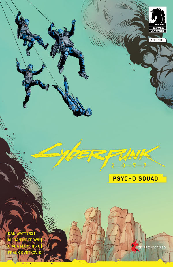 Cover for Cyberpunk 2077: Psycho Squad #2 (3008-906)