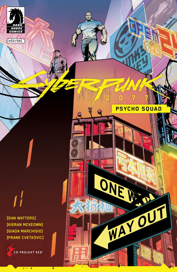 Cover for Cyberpunk 2077: Psycho Squad #3 (3008-907)