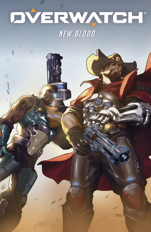 Cover for Overwatch: New Blood #3 (Taurin Clarke Variant Cover) (3009-147)