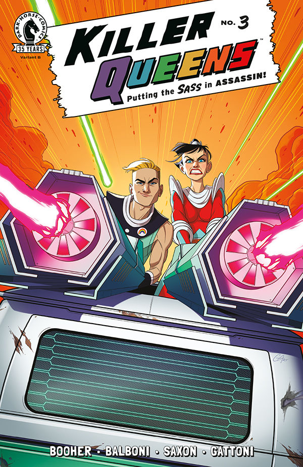 Cover for Killer Queens #3 (Chris Ables Variant Cover) (3009-167)