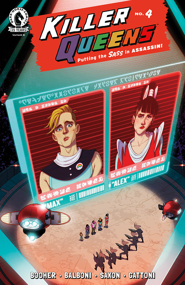 Cover for Killer Queens #4 (Chris Ables Variant Cover) (3009-168)