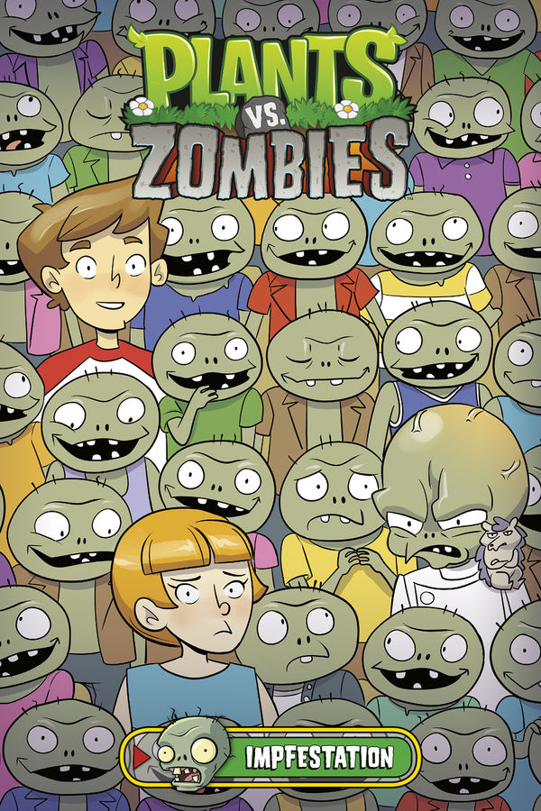 Cover for Plants vs. Zombies Volume 21: Impfestation HC (3009-429)