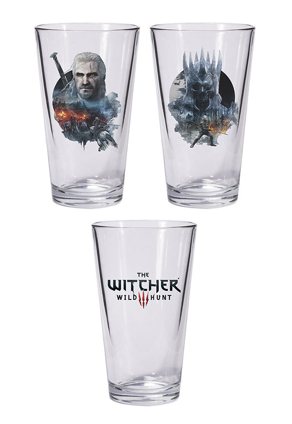 Cover for The Witcher 3 - Wild Hunt Pint Glass Set: Geralt and Eredin (3009-451)
