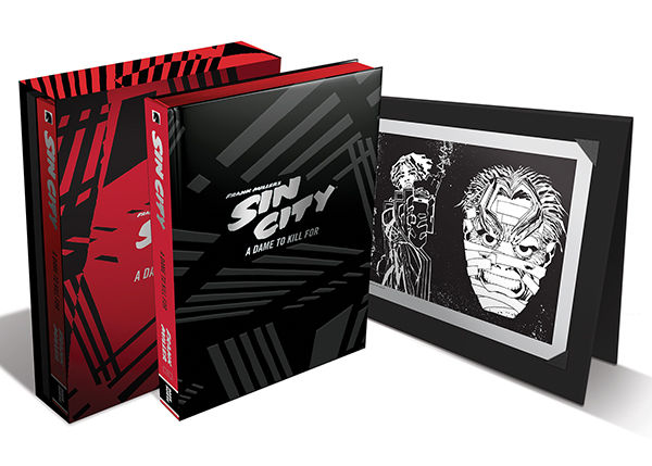 Cover for Frank Miller’s Sin City Volume 2: A Dame to Kill For (Fourth Edition) Deluxe Edition HC (3009-491)