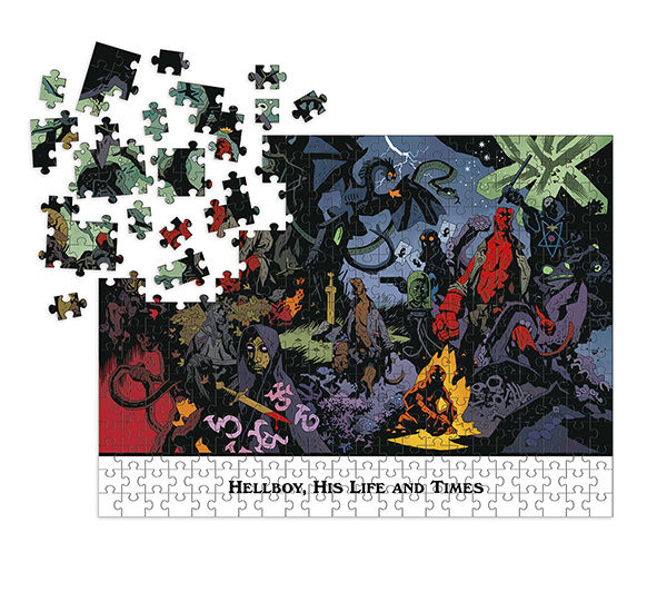 Cover for Hellboy: His Life and Times Puzzle (3009-503)