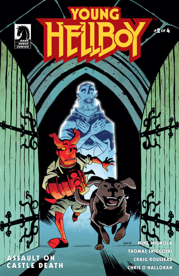 Cover for Young Hellboy: Assault on Castle Death #2 (Michael Avon Oeming Variant Cover) (3009-529)