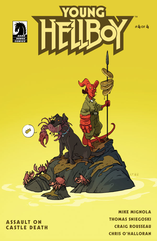 Cover for Young Hellboy: Assault on Castle Death #4 (Lissa Treiman Variant Cover) (3009-531)