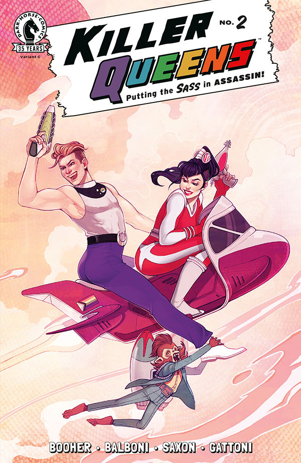 Cover for Killer Queens #2 (Elizabeth Beals Variant Cover) (3009-790)