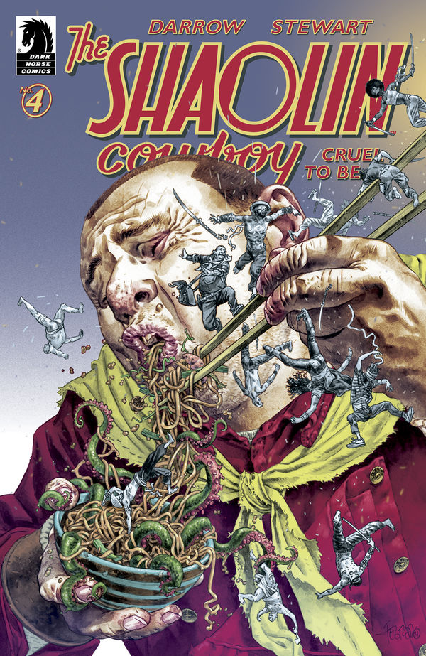 Cover for Shaolin Cowboy: Cruel to Be Kin #4 (Duncan Fegredo Variant Cover) (3009-829)