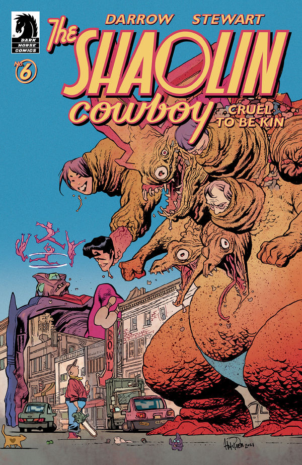 Cover for Shaolin Cowboy: Cruel to Be Kin #6 (James Harren Variant Cover) (3009-831)