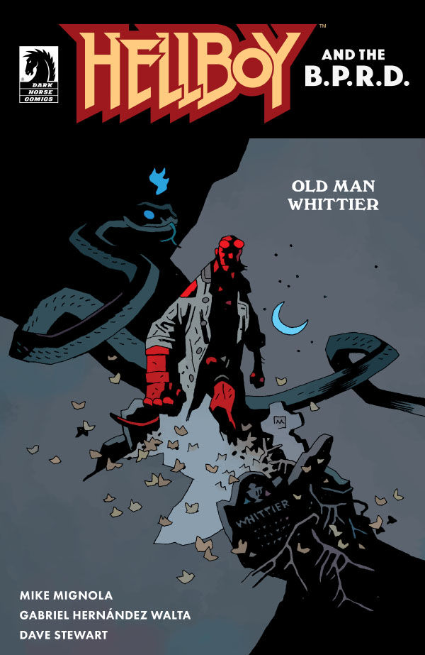 Cover for Hellboy and the B.P.R.D.: Old Man Whittier (Mike Mignola Variant Cover) (3010-058)