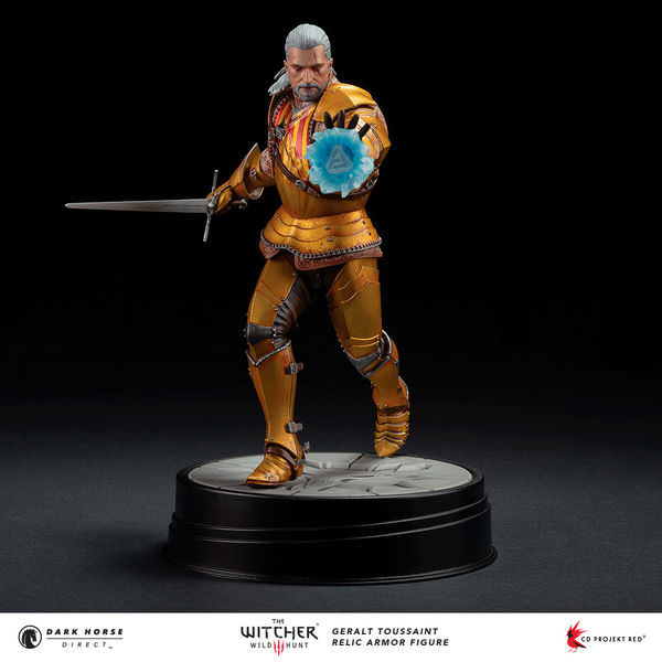 Cover for The Witcher 3: Wild Hunt - Geralt Toussaint Relic Armor Figure (Dark Horse Direct) (3010-222)