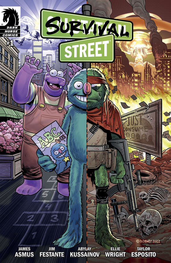 Cover for Survival Street #1 (Benjamin Dewey Variant Cover) (3010-334)
