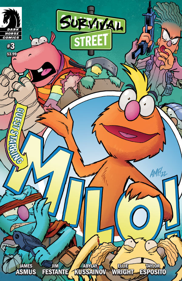 Cover for Survival Street #3 (Tony Fleecs Variant Cover) (3010-336)