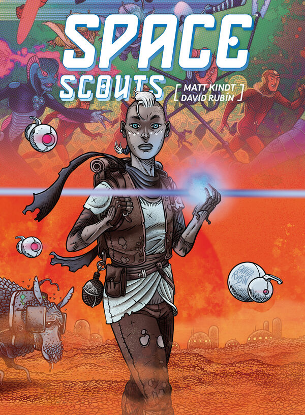 Cover for Space Scouts HC (3010-474)
