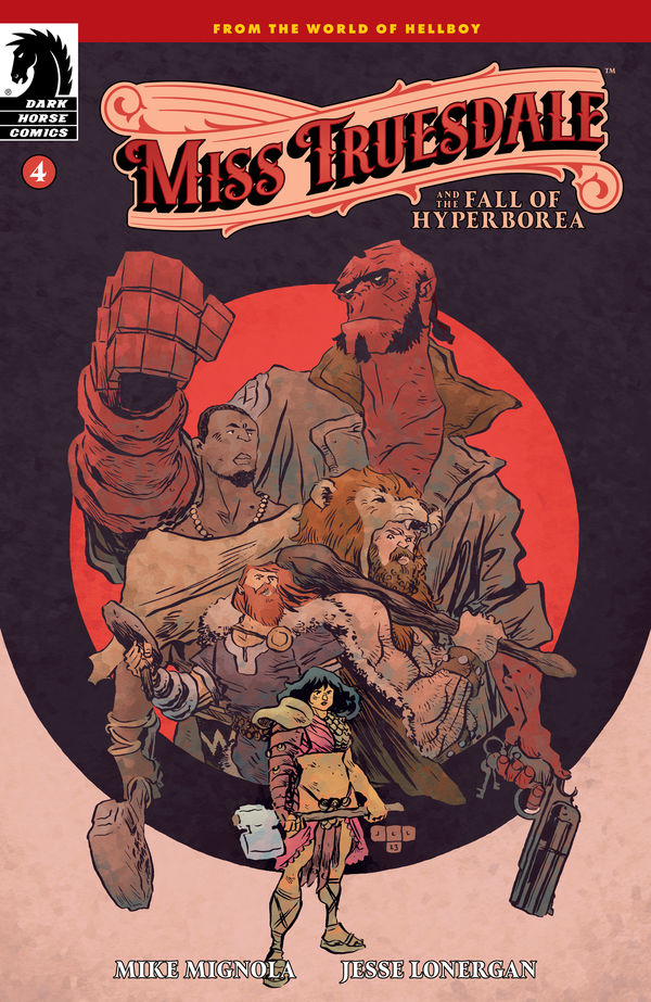 Cover for Miss Truesdale and the Fall of Hyperborea #4 (3010-527)