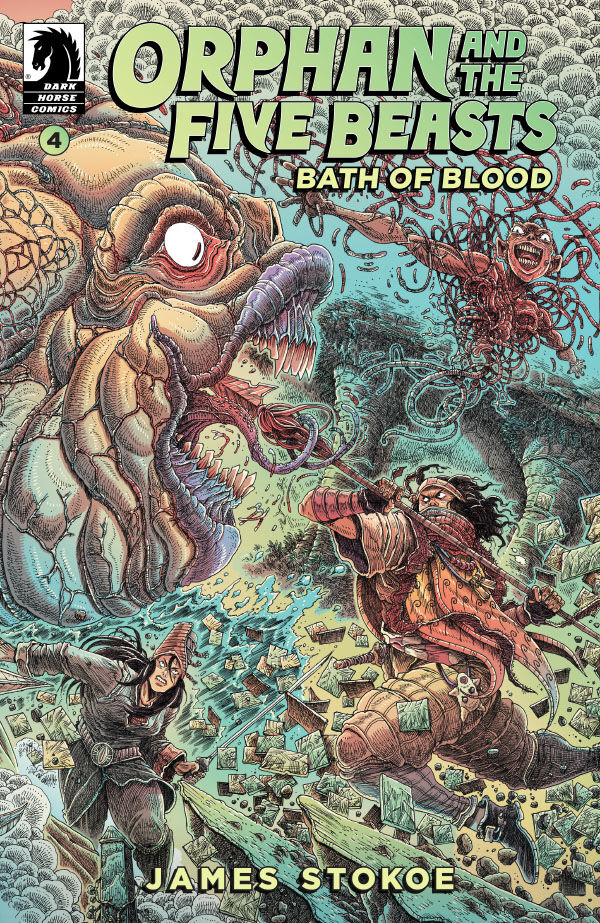 Cover for Orphan and the Five Beasts: Bath of Blood #4 (3010-606)