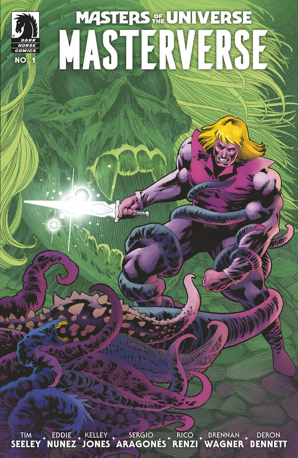 Cover for Masters of the Universe: Masterverse #1 (Kelley Jones Variant Cover) (3010-870)