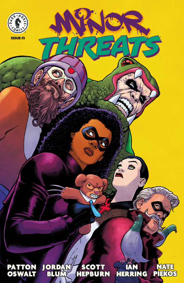 Cover for Minor Threats #3 (Kevin Maguire Variant Cover) (3011-006)