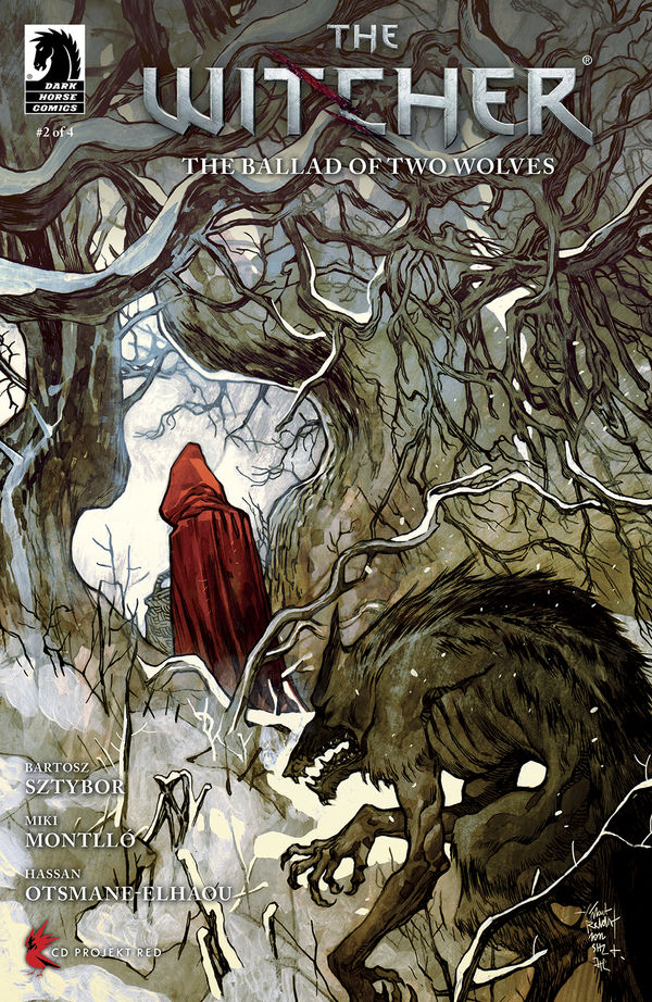 Cover for The Witcher: The Ballad of Two Wolves #2 (Jakub Rebelka Variant Cover) (3011-038)