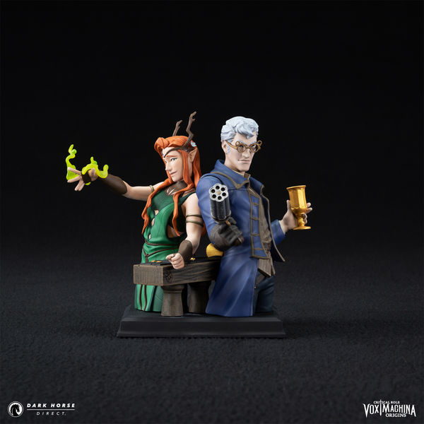 Cover for Critical Role: Keyleth and Percival Fredrickstein von Musel Klossowski de Rolo III Bust (Dark Horse Direct) (3011-076)