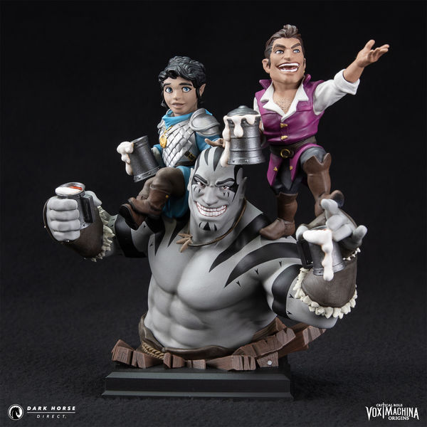 Cover for Critical Role: Grog Strongjaw, Pike Trickfoot and Scanlan Shorthalt Bust (Dark Horse Direct) (3011-078)