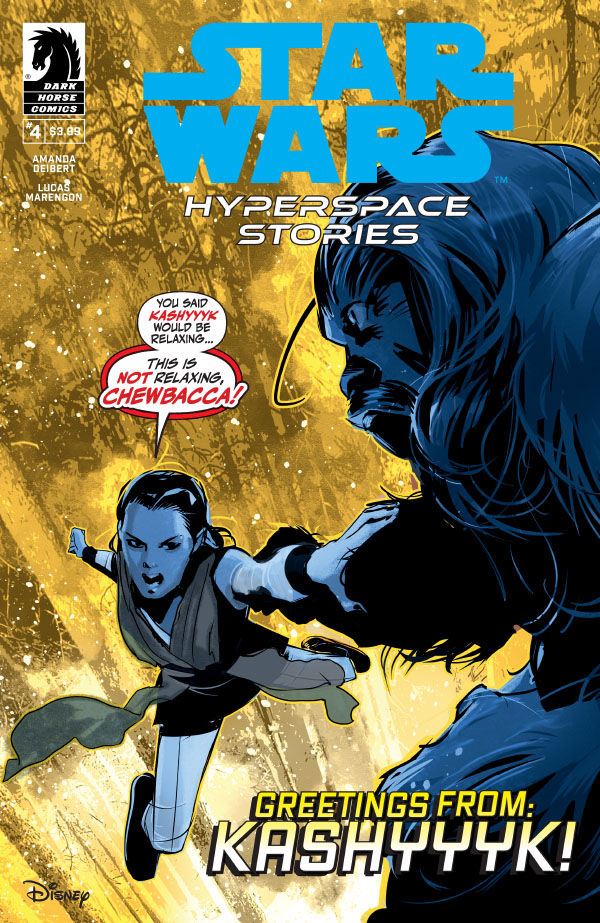 Cover for Star Wars: Hyperspace Stories #4 (Cary Nord Variant Cover) (3011-118)
