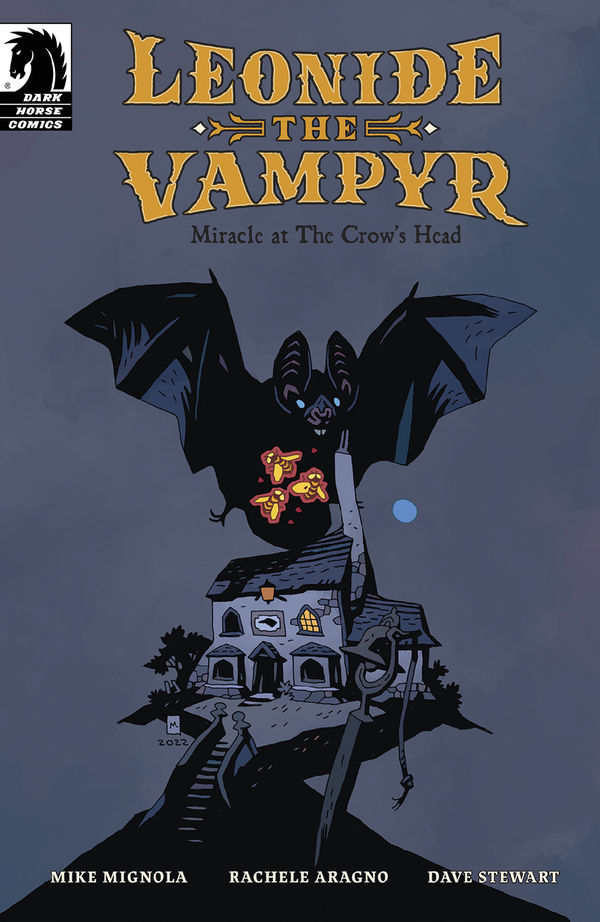 Cover for Leonide the Vampyr: Miracle at the Crow’s Head (Mike Mignola Variant Cover) (3011-200)
