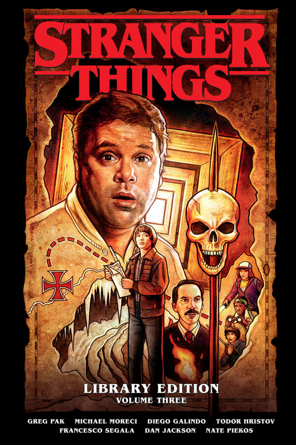 Cover for Stranger Things Library Edition Volume 3 HC (3011-222)