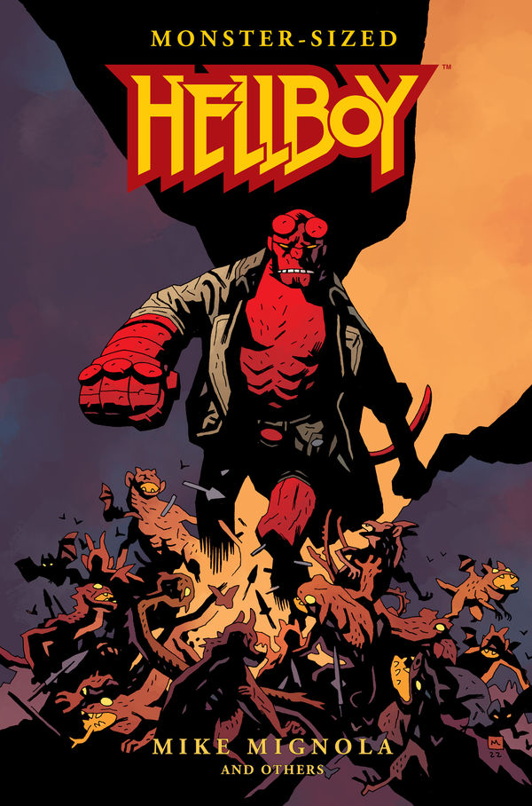 Cover for Monster-Sized Hellboy HC (3011-375)