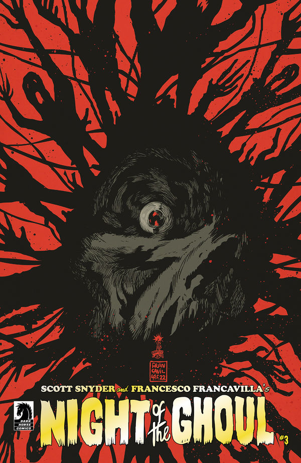 Cover for Night of the Ghoul #3 (Francesco Francavilla Foil Variant Cover) (3011-464)