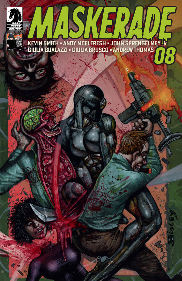 Cover for Maskerade #8 (Simon Bisley Variant Cover) (3011-500)