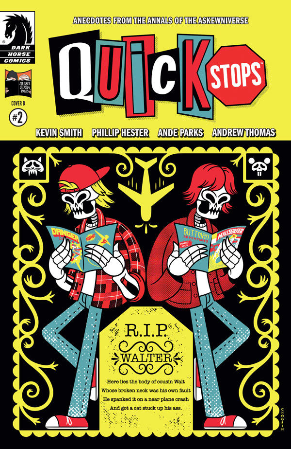 Cover for Quick Stops #2 (Chogrin Variant Cover) (3011-502)
