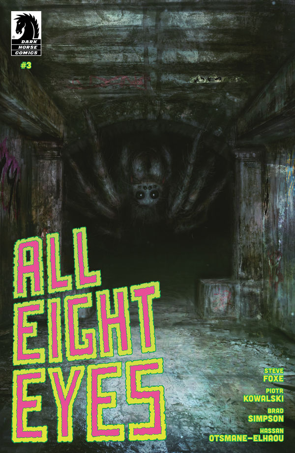 Cover for All Eight Eyes #3 (David Romero Variant Cover) (3011-617)