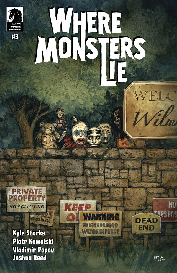 Cover for Where Monsters Lie #3 (Tyler Crook Variant Cover) (3011-694)