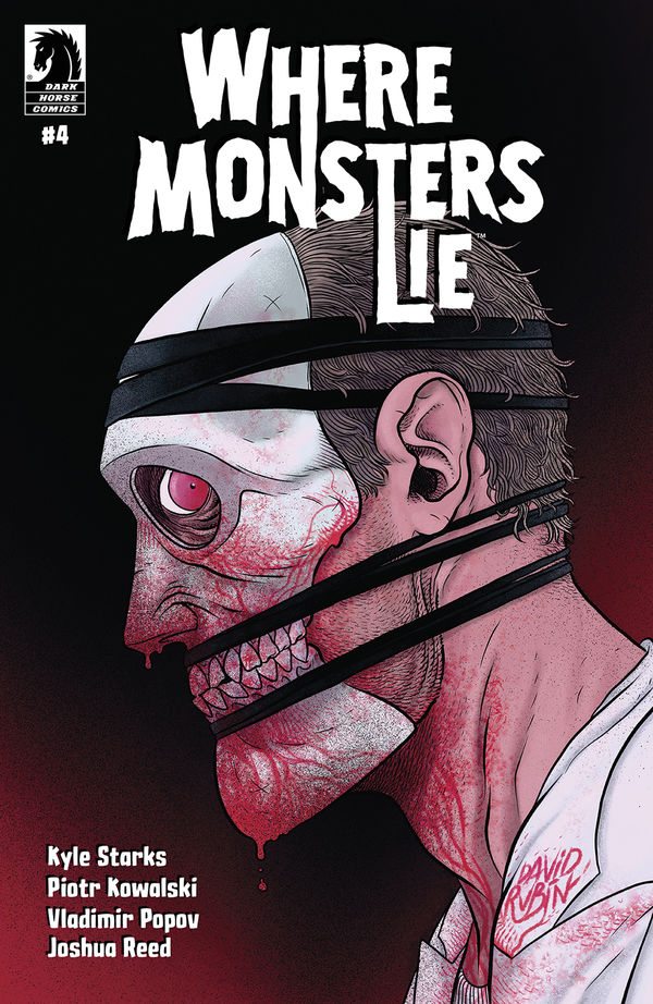 Cover for Where Monsters Lie #4 (David Rubin Variant Cover) (3011-695)