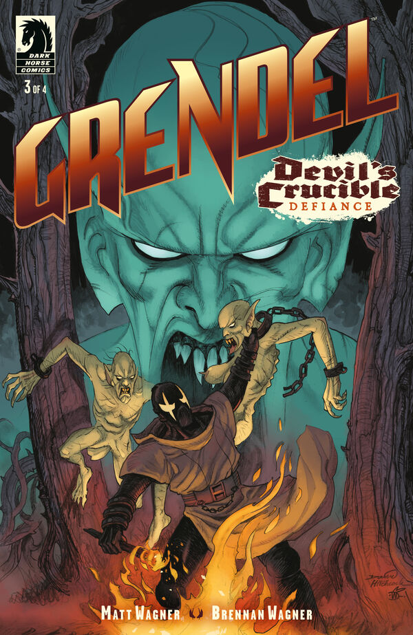 Cover for Grendel: Devil's Crucible--Defiance #3 (David Hitchcock Variant Cover) (3011-750)
