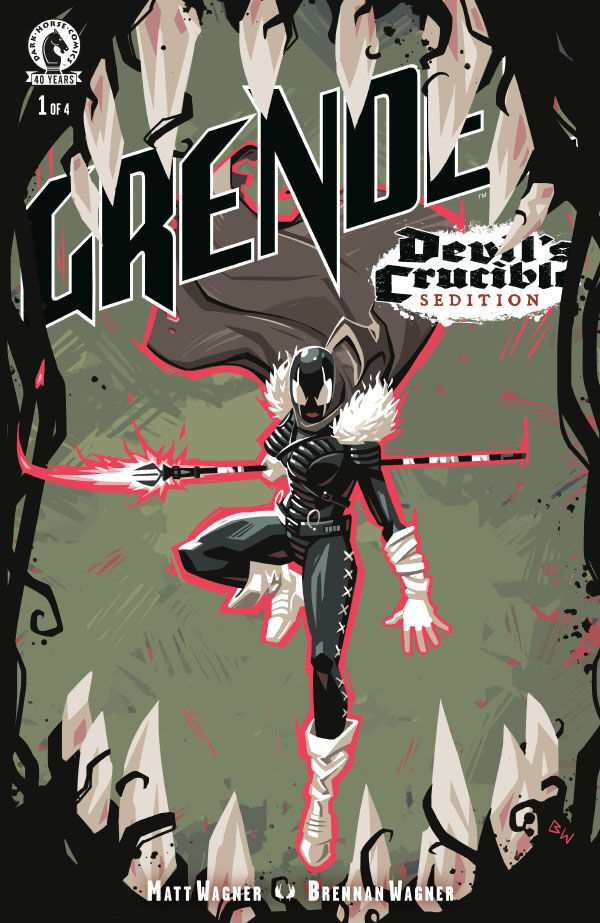Cover for Grendel: Devil's Crucible--Sedition #1 (Brennan Wagner Variant Cover) (3011-756)