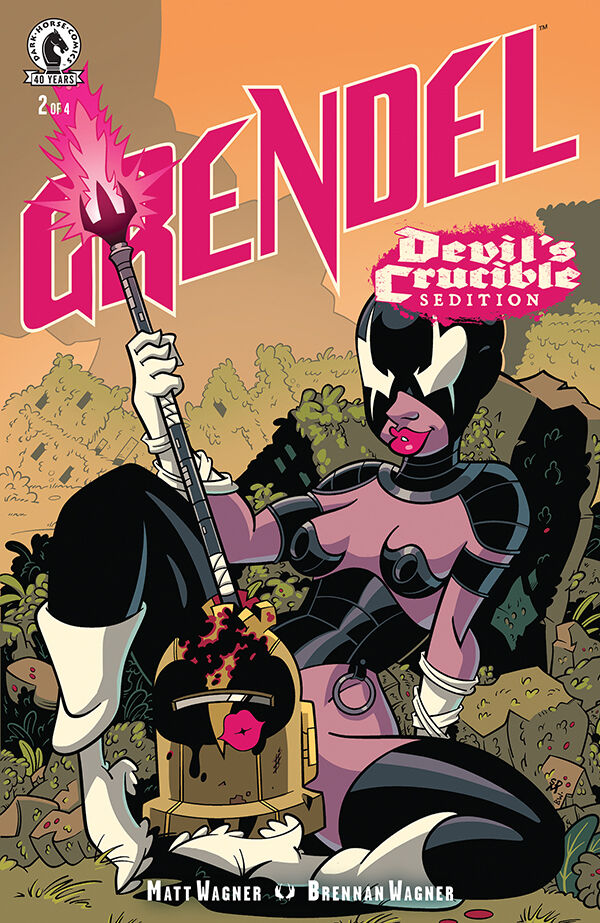 Cover for Grendel: Devil's Crucible--Sedition #2 (Steve Musgrave Variant Cover) (3011-757)