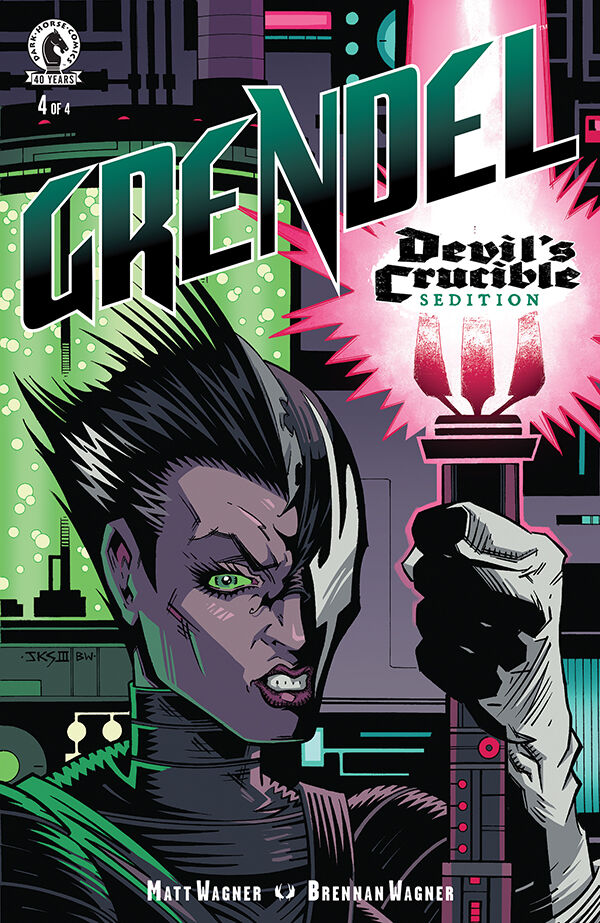 Cover for Grendel: Devil's Crucible--Sedition #4 (John K. Snyder Variant Cover) (3011-759)