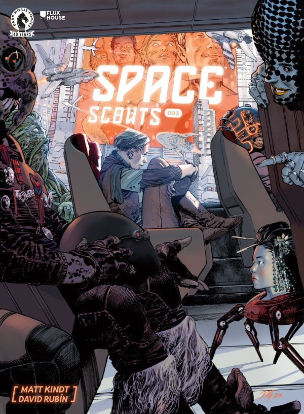 Cover for Space Scouts #3 (Alvaro Martinez Bueno Variant Cover) (3011-779)