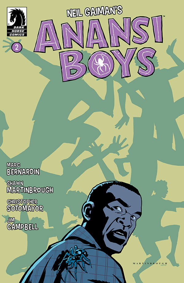 Cover for Anansi Boys I #2 (Shawn Martinbrough Variant Cover) (3011-952)