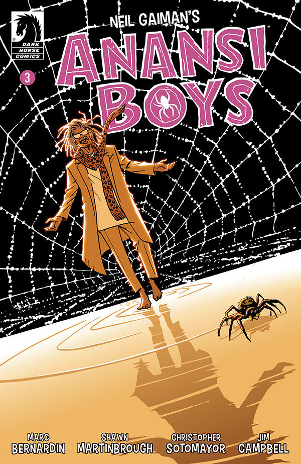 Cover for Anansi Boys I #3 (Shawn Martinbrough Variant Cover) (3011-954)