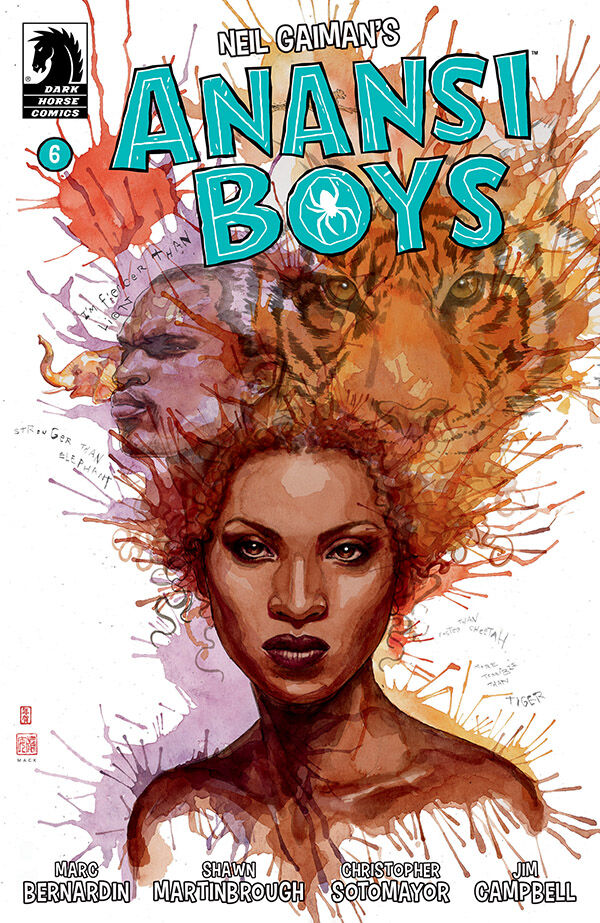 Cover for Anansi Boys I #6 (3011-959)