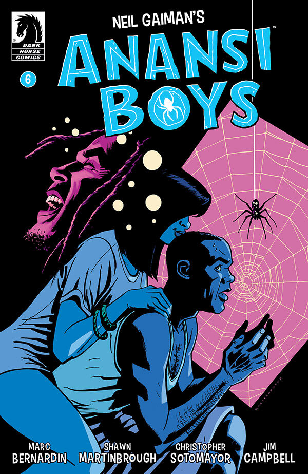 Cover for Anansi Boys I #6 (Shawn Martinbrough Variant Cover) (3011-960)