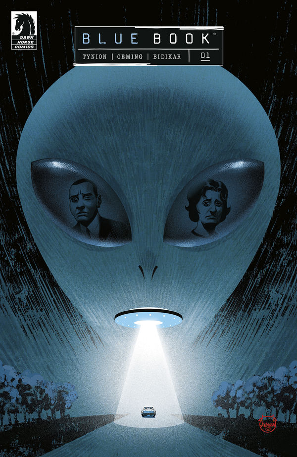 Cover for Blue Book #1 (Dave Johnson Variant Cover) (3012-102)