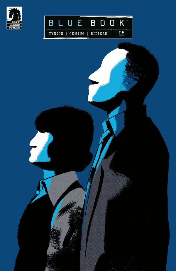 Cover for Blue Book #5 (Marcos Martin Variant Cover) (3012-114)